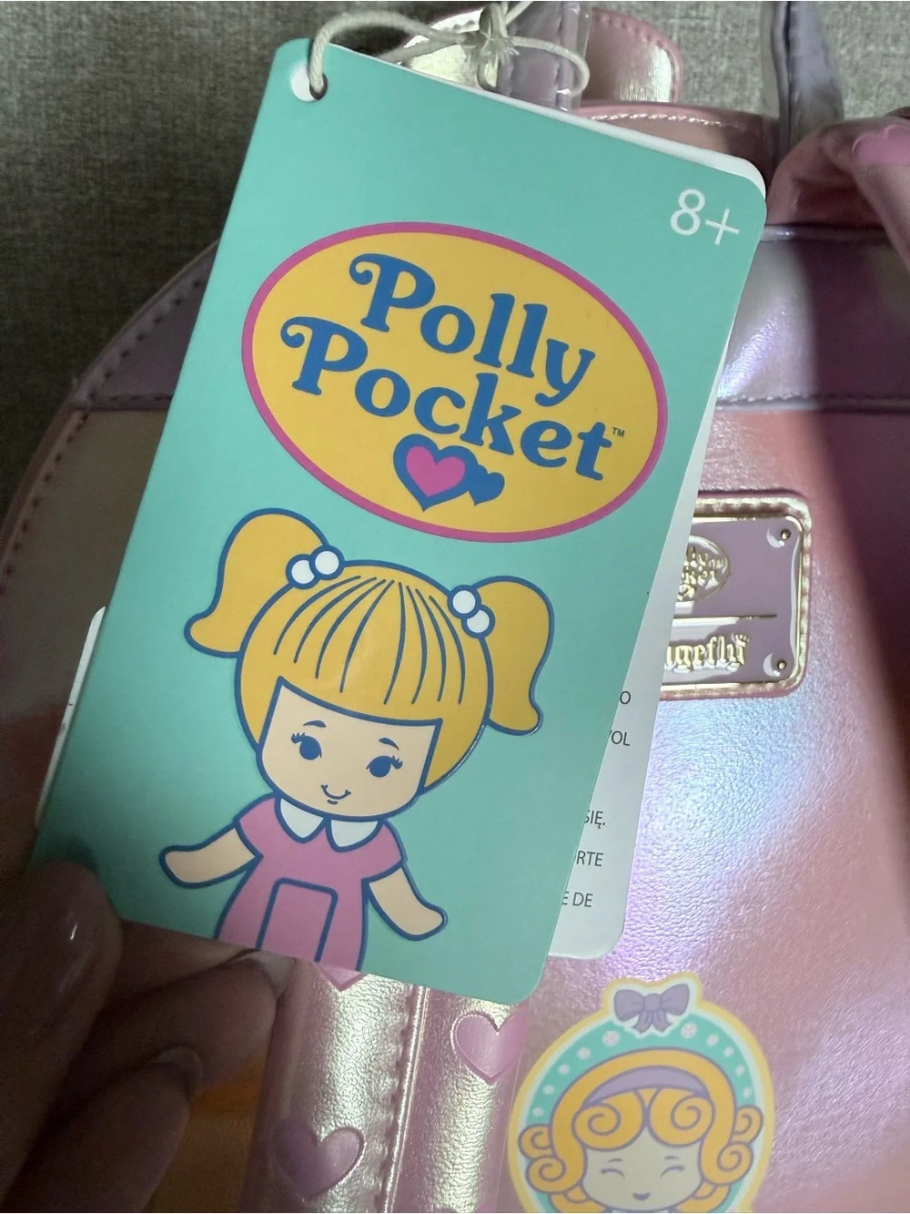 Loungefly Polly Pocket Compact Playset Figural Backpack NWT